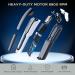Lopeie Rechargeable Beard Trimmer for Men - All in One Cordless Grooming Kit - IPX7 Washable Clippers for Beard, Face, Nose - Fathers Day Gift - White - Buy Online on GoSupps.com