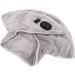 Electric Heated Neck Wrap - USB Charging Heating Pad & Massage for Pain Relief - Gray Sable Fabric - Buy Online on GoSupps.com