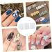 FRCOLOR 3 Sets Body Silicon Nail Art Mold 3d Nail Stamping Templates Nail Art Template Nail Art Mould Nail Diy Template Decor Nail Making Mold Bow Tie Silica Gel Silicone Nails - Buy Online on GoSupps.com