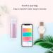 CYzpf Nano Facial Steamer Handy Mini Mister USB Rechargeable Mist Sprayer 22ml Visual Water Tank Moisturizing and Hydrating for Face Purple One Size - Buy Online on GoSupps.com