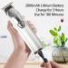 Kemei Professional Hair Clipper for Men - Cordless Rechargeable Trimmer with 6 Guide Combs and T-Blade for Hair Cutting and Grooming (S-Silver) - Buy Online on GoSupps.com