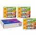 Chupa Chups Apple Cola Orange Incredible Chew Soft Candy 45g | 09 Bars x 45g With VIMIX GIFT BOX | Long lasting soft chew - Buy Online on GoSupps.com