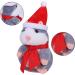 ITODA Talking Hamster Toy with Scarf and Hat - Electronic Plush Noding Sound Recording Doll - Fun Stuffed Toy for Kids - Christmas Birthday Gift - Grey - Buy Online on GoSupps.com