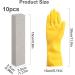 8-Piece Pumice Stone Cleaning Kit - Toilet Sink Shower & Grill Cleaner with Gloves | Urine & Stubborn Stain Remover - Buy Online on GoSupps.com
