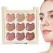 Acunny Lip Gloss Palette 9 Matte Shades for Women - Cosmetic Palette | Lightweight Velvety Finish Compact Size for Travel School Dates & Events