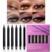 Stick Eyeshadow 6 Colours Waterproof Shimmer Eyeshadow Stick Colors Stick Eyeshadow Waterproof Shimmer Eyeshadow Stick Shimmer Smudge-proof Eyeshadow Stick Eye Brightener Pencil for Women - Buy Online on GoSupps.com