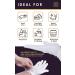 Beauty Care Wear Large White Cotton Gloves for Eczema & Dry Skin - 20 Pack | Moisturizing Hand Treatment - Buy Online on GoSupps.com