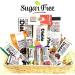 1n Diabetic SugarFree Gift Set Hamper Box Basket Sweets Gummy Cookies Bar Bars Present Snack Sweet Basket Suitable for All Occasions Fathers Mothers Day Birthday Christmas Hamper - Buy Online on GoSupps.com