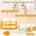 Turmeric Face Clay Mask & Under Eye Cream Skincare Kit | Vitamin C B5 Deep Cleansing & Hydrating Eye Cream for Dark Circles & Puffiness - International Shipping - Buy Online on GoSupps.com