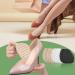 Metatarsal Pads for Women | Non-Slip Forefoot Inserts & Cushion for High Heels | Pain Relief Soft Foot Pads - 3 Pairs (Transparent Light Yellow Black - Buy Online on GoSupps.com