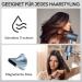 Buy Cordless Ionic Hair Dryer with Digital Screen - 4 Mode Charging & Magnetic Nozzle | Perfect Travel Hair Dryer for Women & Kids | Silver Grey - Buy Online on GoSupps.com