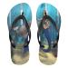 Mnsruu flip-flops dolphin mermaid coral reef for home hotel spa bedroom travel XL for men and women X-Large multicolored