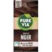 Pure Via Tablette Chocolat Noir à la Stevia, Sans sucre ajouté, Équitable 100g