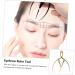 FOMIYES 1pc Eyebrow Positioning Ruler Makeup Stamp Eyebrow Makeup Ruler Eyebrow Makeup Tool Appliance Gold 1 count (Pack of 1) Golden - Buy Online on GoSupps.com