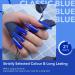 Aokitec 28g Dip Powder Classic Blue Fashion Color Nail Dipping Powder French Powder Pro Collection System Nail Art Starter Manicure Salon DIY at Home Odor-Free&Long-Lasting No Needed Nail Lamp - Buy Online on GoSupps.com