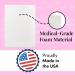 IMPRESA Extra Thick Lipo Foam Pads - 3 Pack for Post Surgery Compression - Ideal for Liposuction, Tummy Tucks, and C-sections - 8 x 11 x .625 - Buy Online on GoSupps.com