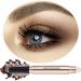 OVIQERKI 12 color eyeshadows stick shimmer Highlighter waterproof eyeshadow pen Colour pop eye makeup (Brown shimmer  07)