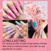Saviland 29 Pcs Dip Powder Nail Kit Starter - Sakura Love 20 Colors Dipping Powder Set for DIY and Salon at Home - Buy Online on GoSupps.com