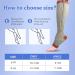 Zipper Compression Socks for Women & Men - 3 Pairs 15-20mmHg Open Toe Stockings for Walking & Running | L-XL Purity - Buy Online on GoSupps.com