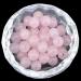 100pcs Rose Quartz 8MM Natural Crystal Beads for Jewelry Making with Free Stretch Cord - Buy Online on GoSupps.com