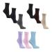 Sugar Free Sox Diabetic Socks for Women Maximize Circulation & Comfort - Womens Crew
