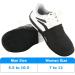 2 Pcs Bowling Shoe Slider Covers - Elastic Band, Unisex Men Women, Black - Buy Online on GoSupps.com