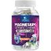 Magnesium Citrate Chews Supplement - Improved Vegan Formula - High Absorption Magnesium Gummies Supplement Vegan Mag Citrate Soft Chews Gummy for Adults - Non-GMO Delicious Grape-Flavor - 60 Gummies