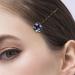 Merry Christmas Santa Claus Hair Clips - Navy Blue Snowflakes & Unicorns | Pack of 4 - International Shipping Available - Buy Online on GoSupps.com