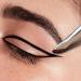 ALBEAUT Angled Eyeliner and Brow Brush - Fine Point Makeup Tool for Gel Liner and Brow Tint - White Flat Applicator Kit - Buy Online on GoSupps.com