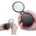 2PCS Mini Folding Magnifying Glasses for Kids/Senior | Pocket Magnifier for Reading/Close Work | Small Magnify Glass with Protective Sheath | Ideal for Repairing/Hobby/Coins - Buy Online on GoSupps.com