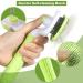 Garstor Self-Cleaning Pet Brush for Dogs, Cats, and Rabbits - Removes Loose Fur and Undercoat - Green - Buy Online on GoSupps.com