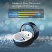 CatXQ Smart Ring for iOS Android | Health Stones, RFID Cards, Wireless USB Flash Disk | Ceramic Ring for Men Women - Black - Buy Online on GoSupps.com