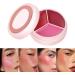 Cheek Balm Blush - Buildable Cream Face Makeup | Cream Blush for Lips and Cheeks For Dates Travel Evenings Holidays Parties and More - Buy Online on GoSupps.com