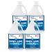 99% Isopropyl Alcohol - Made in Canada - 4 x 4L USP Grade Isopropyl Rubbing Alcohol - Isopropyl Alcohol 99 Percent - Bulk Bottle 99.9% Alcohol for Electronics and Surface Cleaner (4 x 4 Litters)