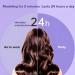 Automatic Curler 1 Inch Small Barrel Curling Iron Double Ceramic Produces Loose Curls Easy Hair Curler for Beginners Purple - Buy Online on GoSupps.com
