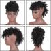 Ultrawave Hair Bun Afro Shaggy Hair Bun Ponytail Extensions With Bangs Ponytail Synthetic Short Curly Mohawk Barrette Wigs for Women Hair Extension Hair Piece (Color : 0012) - Buy Online on GoSupps.com