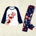 PatPat Family Matching Christmas Pajamas Set - Tree Snowflake & Letters Print, Dark Blue, Kids 6-7 Years - Buy Online on GoSupps.com