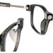 TBOC Pack: Black Reading Glasses for Men & Women - Foldable +4.00 Diopter with Magnetic Lock (2-Pack) - Ideal for Presbyopia & Mobile Use - Buy Online on GoSupps.com