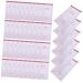 PLAFOPE Car Trash Bag 100pcs Aviation Vomit Bag Emesis Bags Disposable Seal Paper Car Garbage Bag As Shown 23x12.5cm