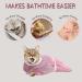 Cat Shower Net Bag Cat Bath Bag Breathable Multifunctional Adjustable Anti-Bite and Anti-Scratch Restraint Bag Cat Grooming Bag With cat comb and grooming brush for Bathing/Nail Trimming/Ear Clean - Buy Online on GoSupps.com