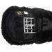 Merauno Lambwolle Konturgurt Saddle Belt | Anatomically Designed Merino Wool Dressage Belt | 80cm Black Brown Anthracite - Slip Resistant Short Belt - Buy Online on GoSupps.com