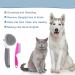 ZITSMS Self Cleaning Cat Brush for Shedding and Grooming - Grey - Buy Online on GoSupps.com
