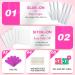 6 Sets Medium Almond KXAMELIE Press on Nails with Swirl Floral Heart Pattern - 144 pcs Fake Nails for Women and Girls - Buy Online on GoSupps.com