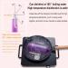 Brigtviee Portable Bidet 500ml - Intimate Shower for Puerperium Care | Double Nozzle Peri Bottle | Vaginal Shower in Purple - Buy Online on GoSupps.com