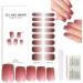 Semi Cured Gel Nails - Gradient Stickers Nail Wraps Soft Self-Adhesive - Gel Nail Stickers Semi Cured Gel Nail Wraps - Gel Nail Stickers UV Light (Pink Gradient) - Buy Online on GoSupps.com