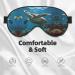 Sea Turtles Sleep Mask - Adjustable Breathable & Fashionable Eye Mask for Ultimate Comfort | Shop Internationally - Buy Online on GoSupps.com