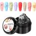 3D Gel 3D Extension Sticker No Rinse Styling Gel French Tip Home Manicure Pedicure Care for Women and Girls with Rhinestone Decorations and Foglina - Buy Online on GoSupps.com