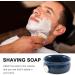 SAHROO Ceramic Men's Shaving Mug Bowl - Thread Bottom Wide Mouth for Shaving Brush & Soap - Dark Blue - International Shipping Available - Buy Online on GoSupps.com