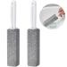 Zuofan 2 piece of pumice stone cleaning stone with handle blocks pumice for toilet pumice stone toilet cleaner for brushes spots pumice stone for toilet toilet cleaning stone with handle for toilet