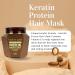 Keratin Queen Moisturizing Hair Growth Mask - Professional Brazilian Treatment with Argan Oil and Omega 3, 6, 9 for Repair and Nourishment - All Hair Types - Buy Online on GoSupps.com